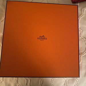 Hermes Scarves -1 Box    1 - 17x17        2- 33x33